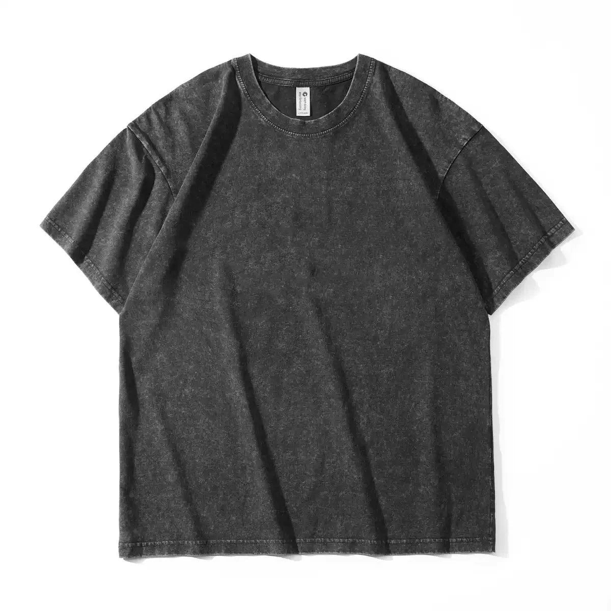 Faith Over Fear Christian T Shirt Men Washed Cotton Vintage Psalms 118:6 Jesus Cross Print Tee Harajuku Summer Top Streetwear
